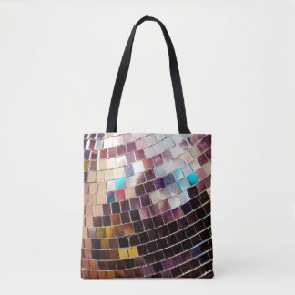 Sac fourre-tout de bal Disco en miroir