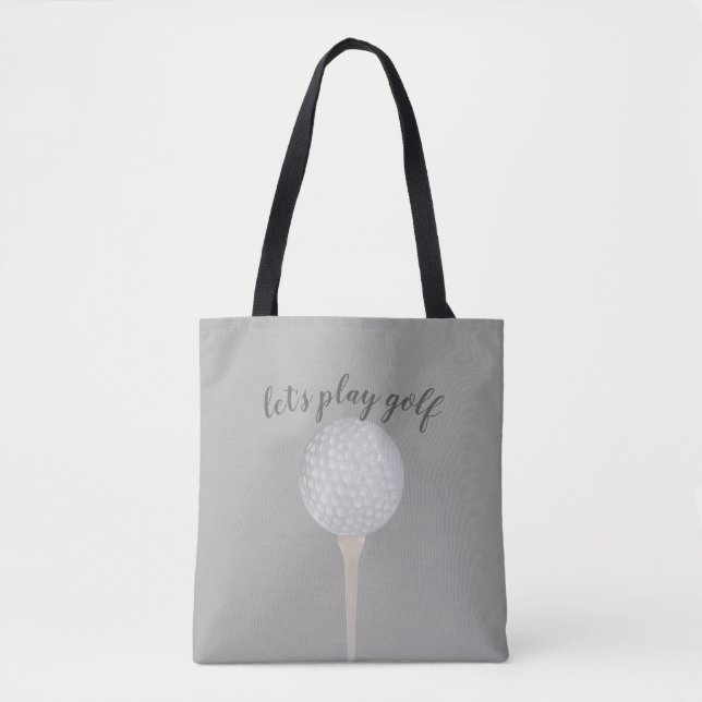 sac fourre-tout de balle de golf design pour golfe (Devant)
