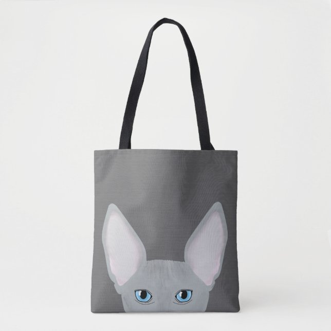 Sac fourre-tout de basculement de chats Sphynx (Devant)