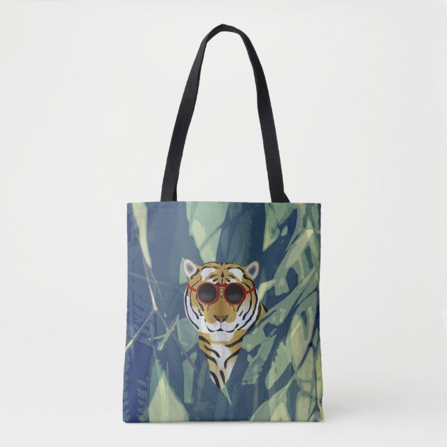 Sac fourre-tout de basculement de tigre (Devant)