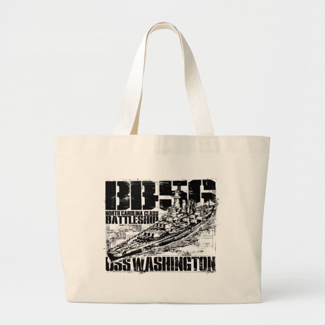 Sac fourre-tout de bataille Washington Large (Devant)