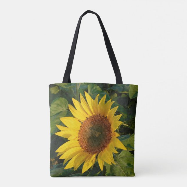 Sac fourre-tout de beauté tournesol (Dos)