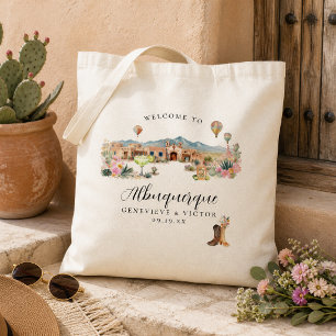 Sac fourre-tout de bienvenue pour mariage dans le