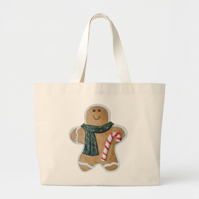 Sac fourre-tout de biscuit Snowman (Devant)