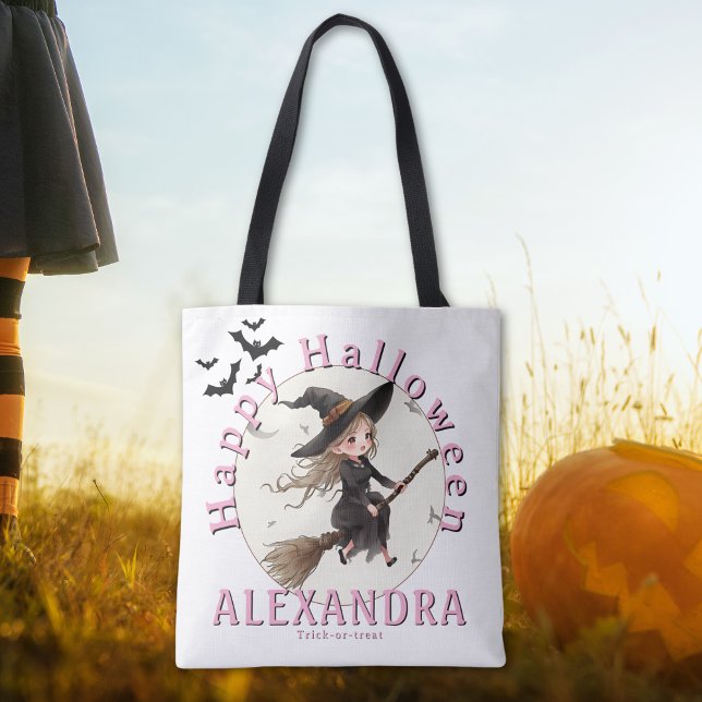 Sac fourre-tout de bonbons de sorcière Halloween p (Créateur téléchargé)