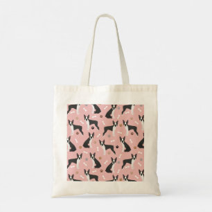 Sac fourre-tout de Boston Terrier Bones and Paws