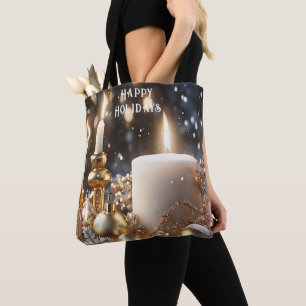Sac fourre-tout de bougies de vacances