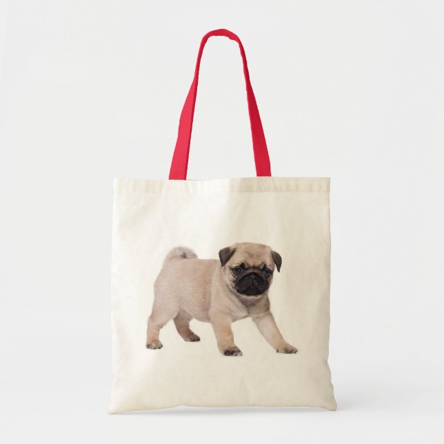 Sac fourre-tout de Carlin Puppy DogCanvas (Devant)