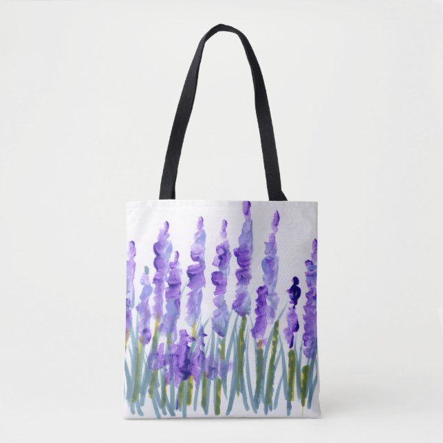 Sac fourre-tout de champ Lavender (Devant)