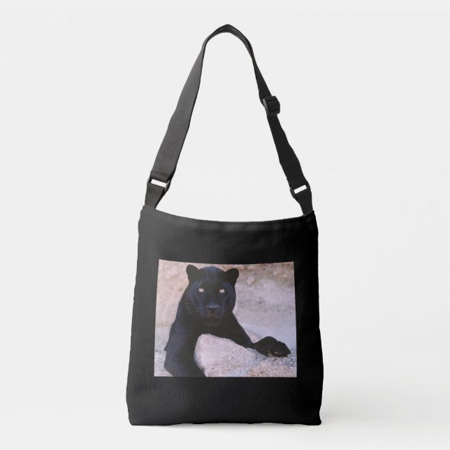 Sac fourre-tout de chat noir (Devant)
