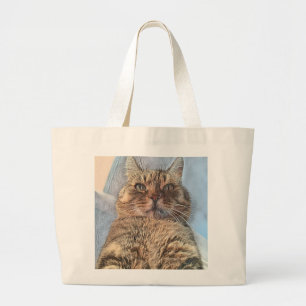 Sac fourre-tout de chats de tigre majestueux