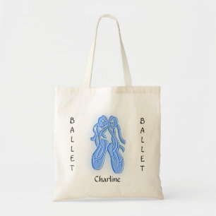 Sac fourre-tout de chaussures Ballet bleu personna