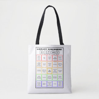 Sac fourre-tout de chemise de bingo du discours de