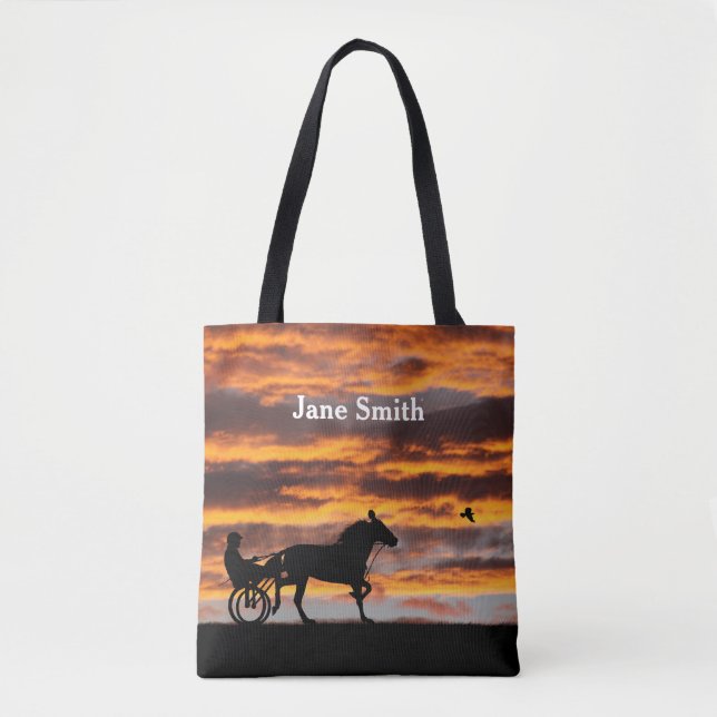 Sac fourre-tout de cheval de Trot standard (Devant)