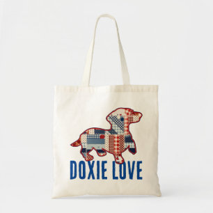 Sac fourre-tout de chien mignon Dachshund