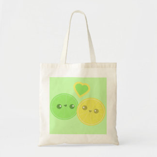 sac fourre-tout de citron vert Heart Kawaii