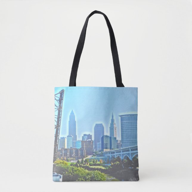 Sac fourre-tout de Cleveland West River Blues (Devant)