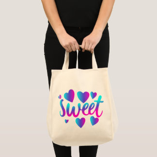 Sac fourre-tout de coeur doux