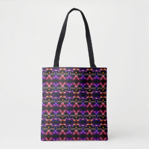 Sac fourre-tout de coeur léger Sparkle