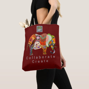 Sac fourre-tout de collaboration LexArt - Couleur 