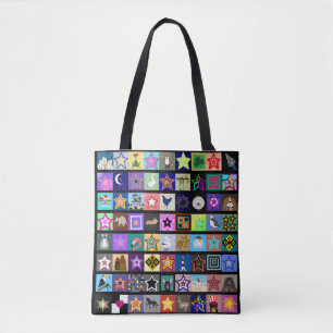Sac fourre-tout de collage