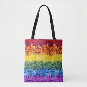 Sac fourre-tout de collection de fleurs de fioritu