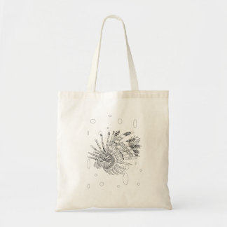 Sac fourre-tout de coloration pour adultes de pois