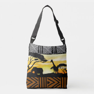 Sac fourre-tout de concepteur de scène Safari afri