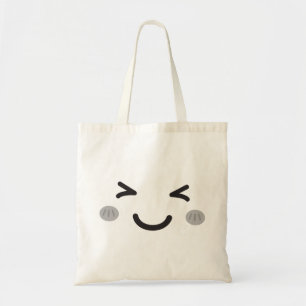 Sac fourre-tout de conception à face mignonne