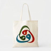Sac fourre-tout de conception artistique de callig