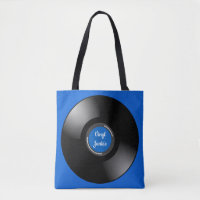 Sac fourre-tout de conception de l'album Vinyl Rec