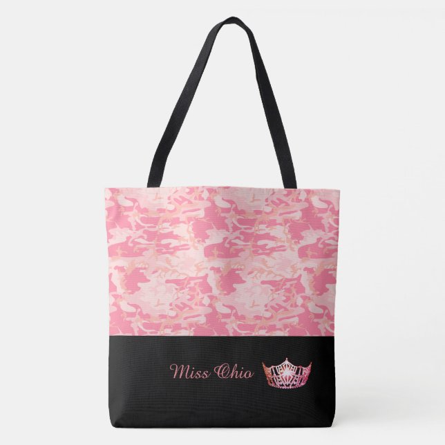 Sac fourre-tout de corail LRGE Camo rose à (Devant)