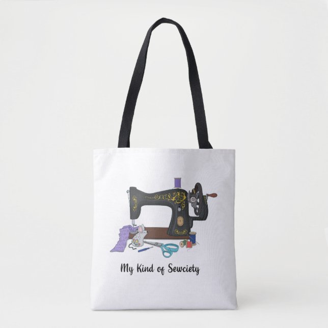 Sac fourre-tout de couture (Devant)