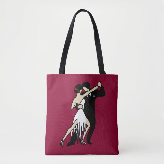 Sac fourre-tout de danseurs de Tango de Bourgogne  (Devant)
