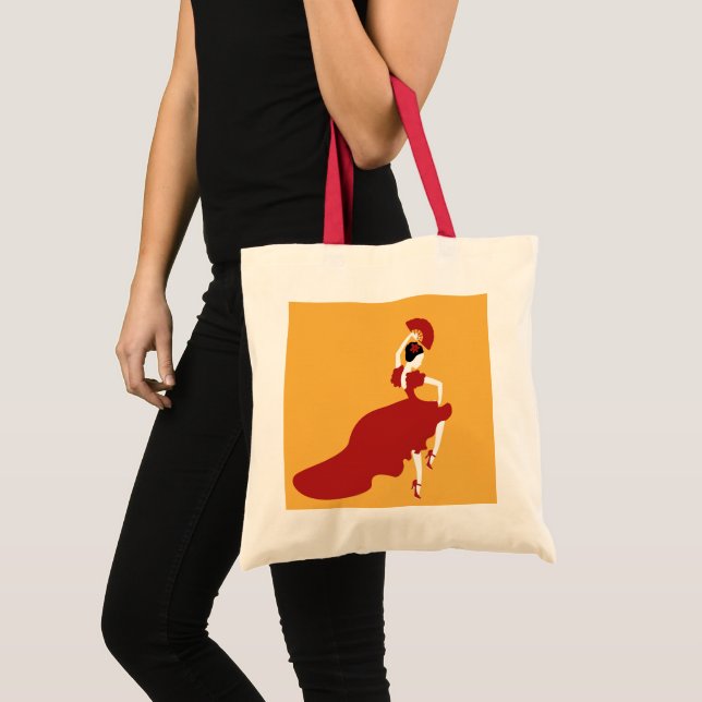 Sac fourre-tout de danseuse flamenco (Devant (produit))