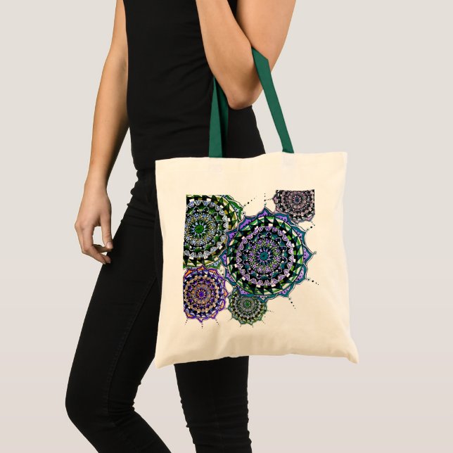 Sac fourre-tout de design Mandala (Devant (produit))