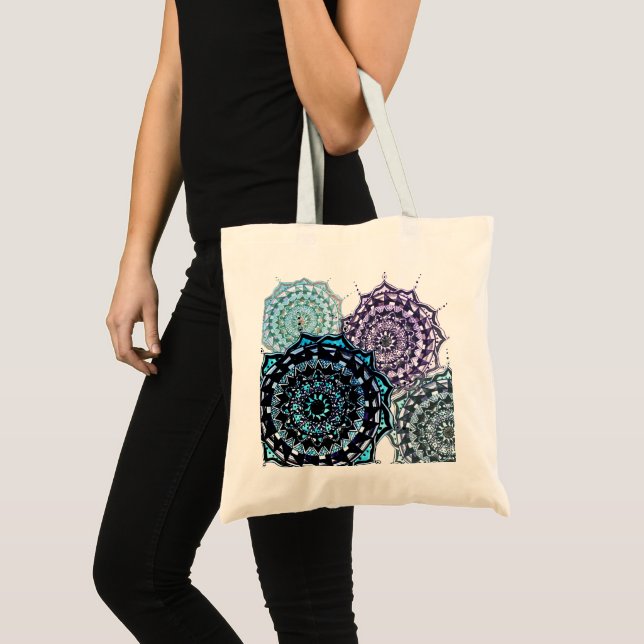Sac fourre-tout de design Mandala (Devant (produit))