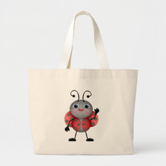 Sac fourre-tout de dessin animé de Ladybug