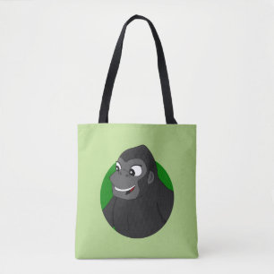 Sac fourre-tout de dessin de Gorilla