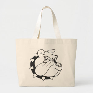 Sac fourre - tout de dessin en anglais Bulldog Por