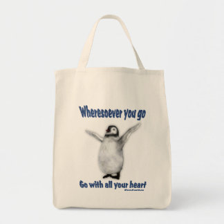 Sac fourre-tout de devis Inspiration Penguin Confu