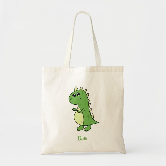 sac fourre-tout de dino mignon (Devant)