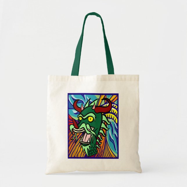 Sac fourre-tout de dragon mystique (Devant)