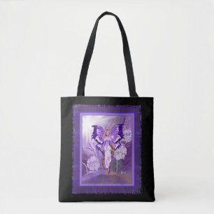 Sac fourre-tout de fées violet