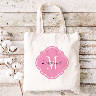 Sac fourre-tout de femme de ménage rose