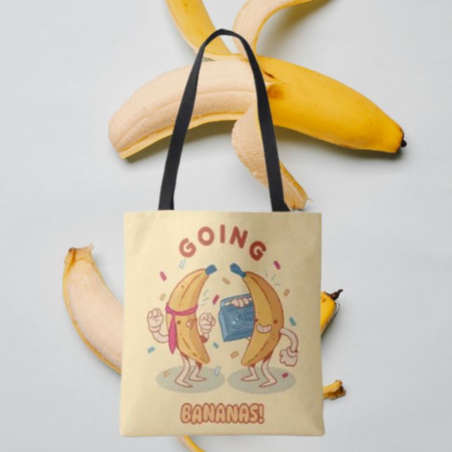 Sac fourre-tout de fête "Going Bananas" (Créateur téléchargé)