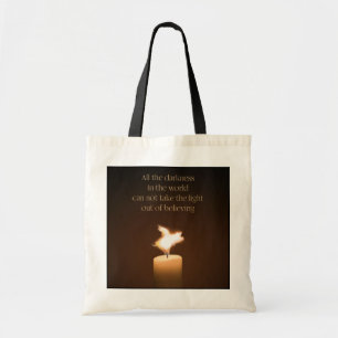 Sac fourre-tout de flamme de chandelle de cochon v