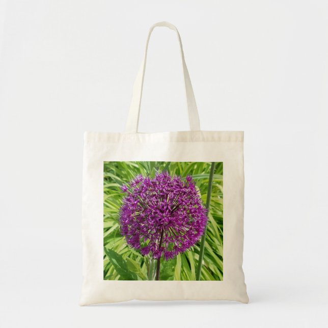 Sac fourre-tout de fleurs Allium géant (Devant)