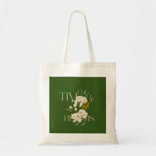 Sac fourre-tout de fleurs florales intemporelles
