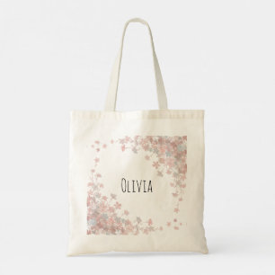 Sac fourre-tout de fleurs mignonnes et élégantes